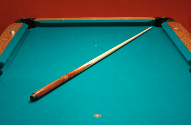 Pool Table with Stick