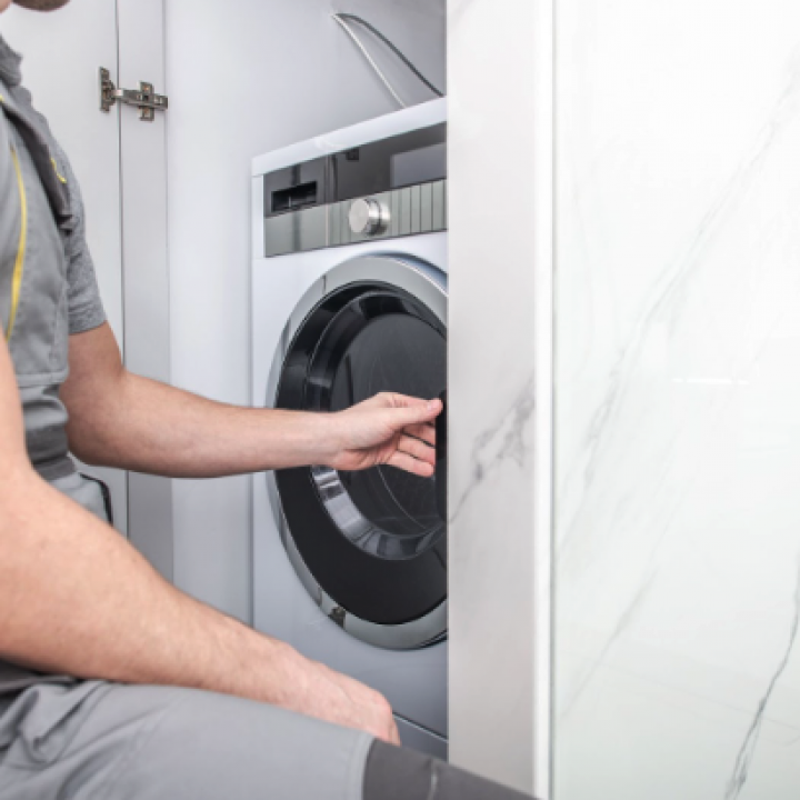 Washing Machine in home